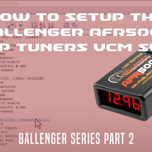 How to Setup Your Ballenger Wideband in HP Tuners VCM Scanner