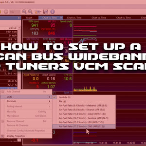 How to Set Up a CAN bus Wideband in HP Tuners VCM Scanner