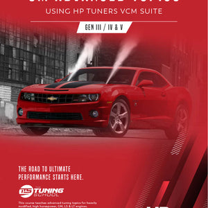 GM Tuning using HP Tuners Advanced Printed Course