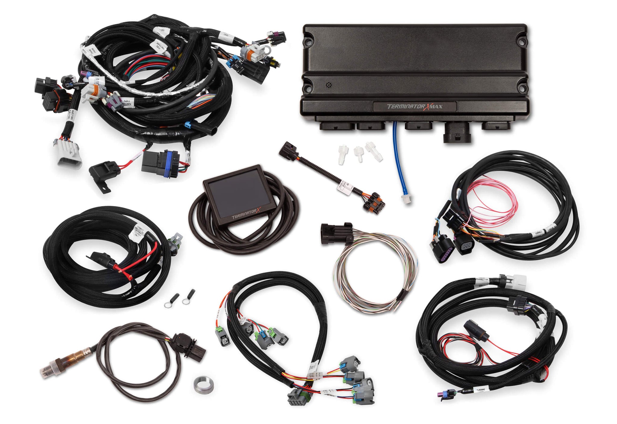 Holley EFI Terminator X MAX 58x/4x EV6 Truck and LS Kit with DBW And trans control