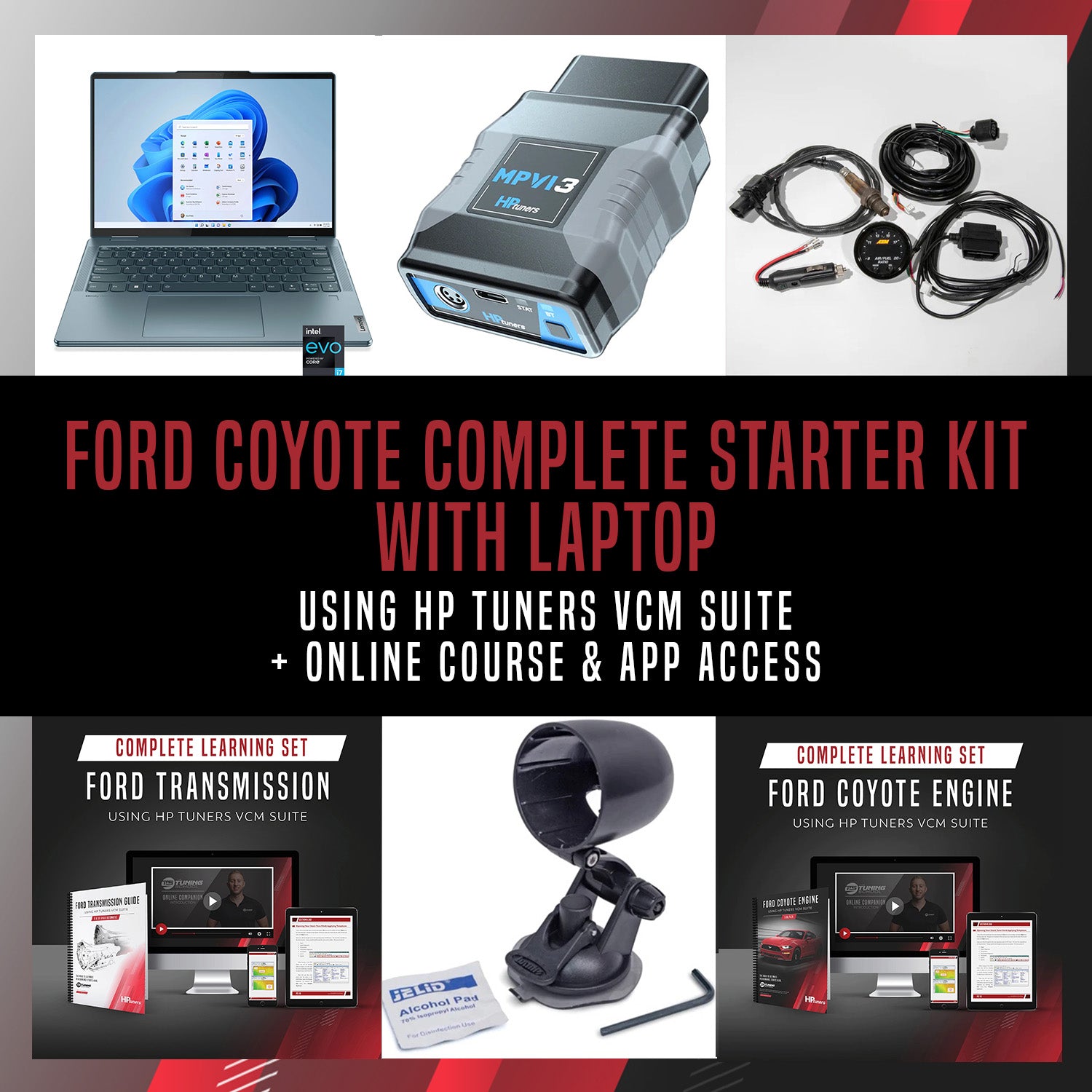Ford Coyote Starter Kit with Laptop