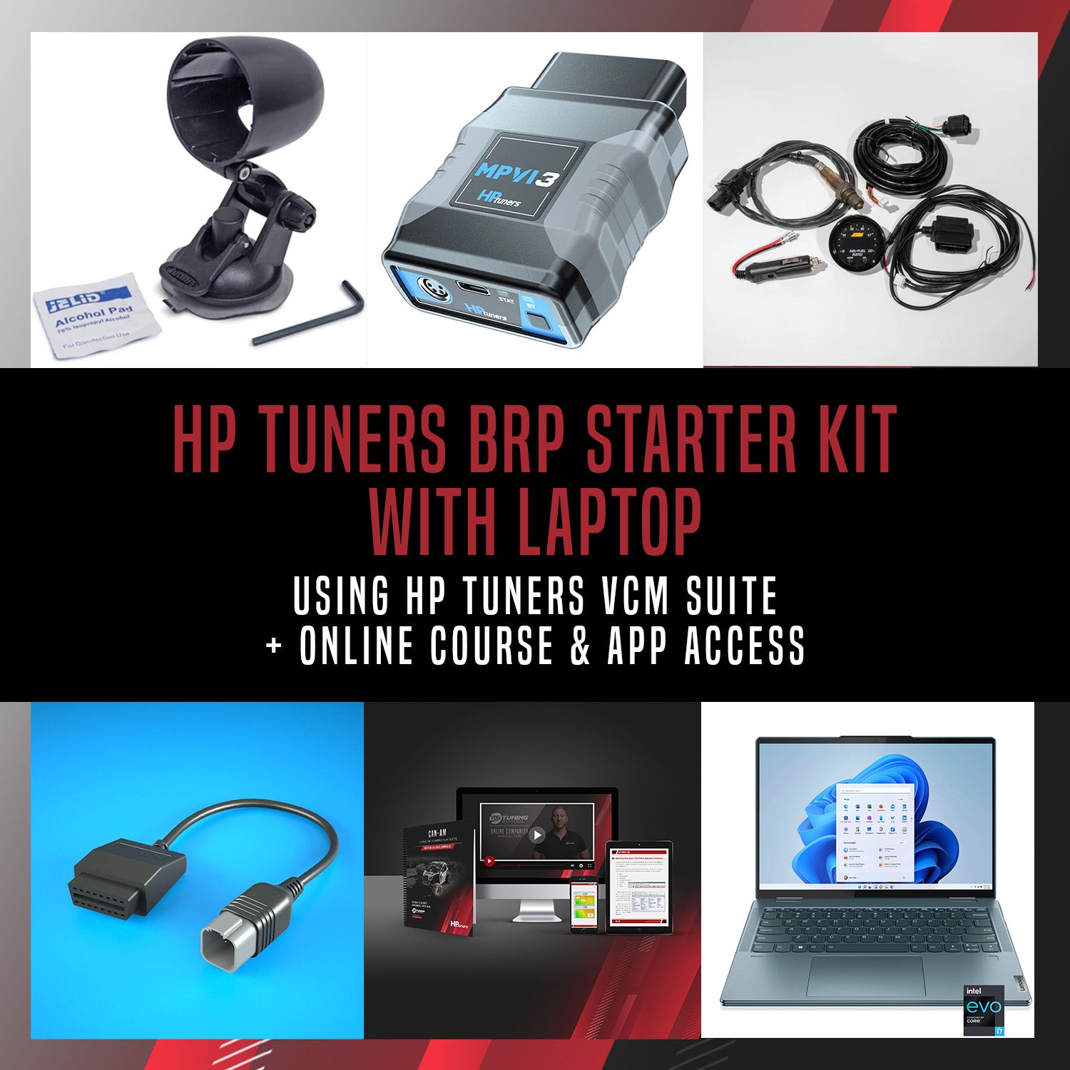 Can-Am using HP Tuners Starter Kit with Laptop