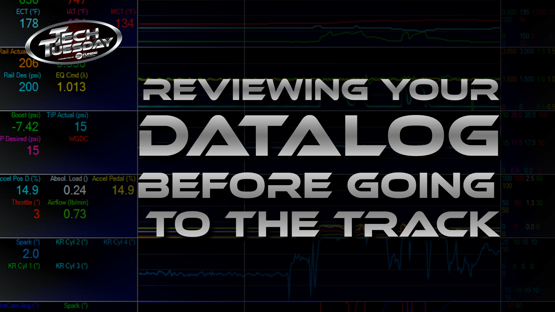 Reviewing Your Datalog Before Going to the Track with HP Tuners