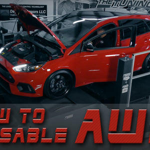 How to Disable AWD on the FORD FOCUS RS using HP Tuners