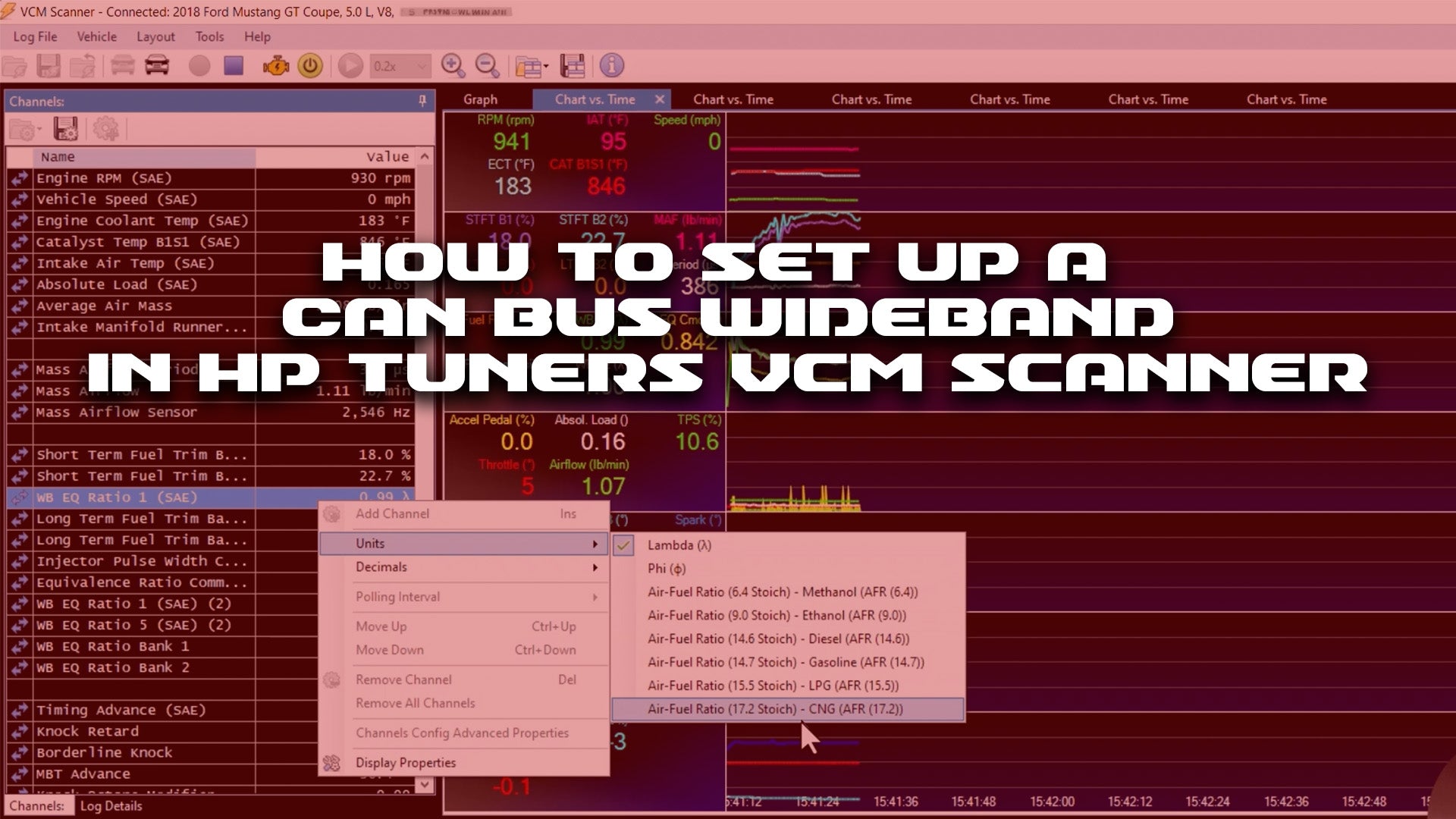 How to Set Up a CAN bus Wideband in HP Tuners VCM Scanner