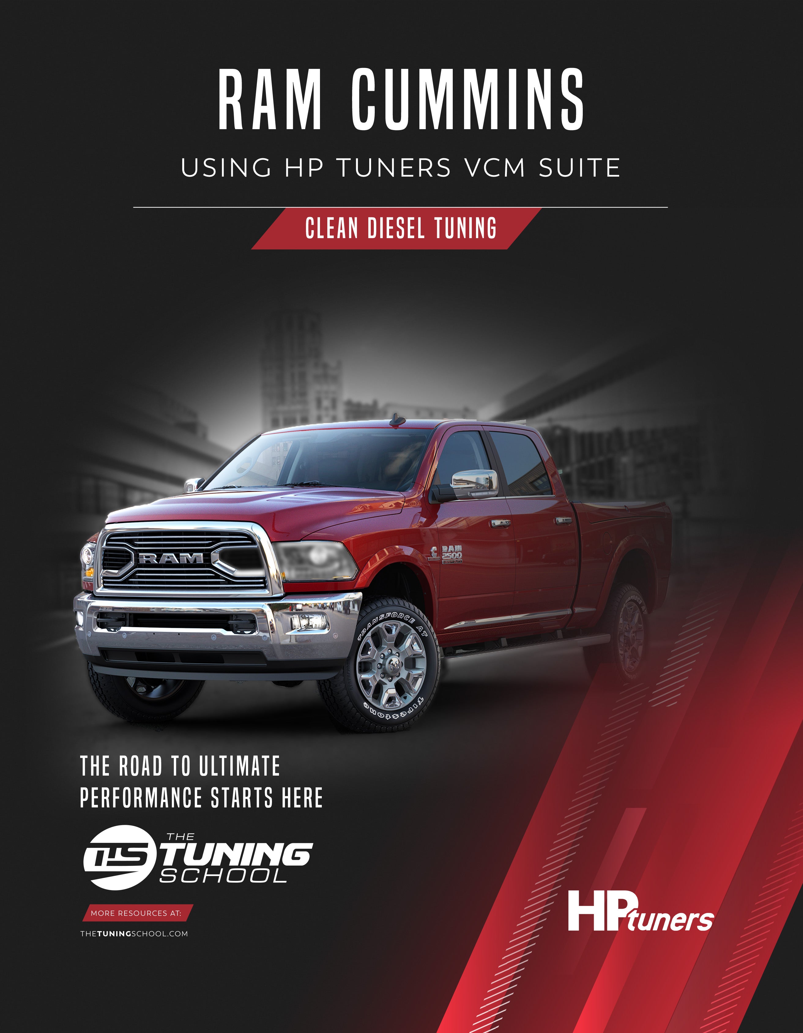 Ram Cummins Clean Diesel Tuning using HP Tuners Complete Set The