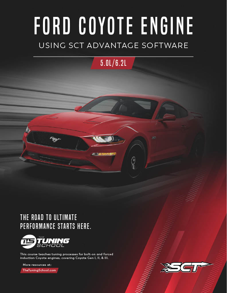 Ford Coyote Tuning Course using SCT