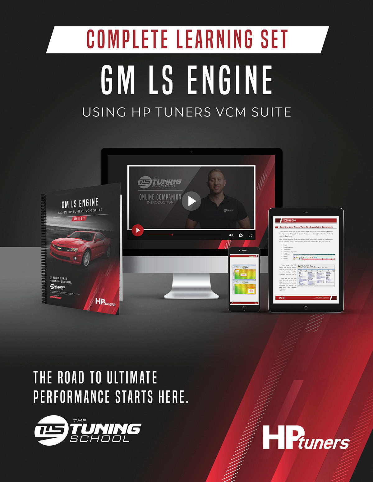 GM LS Engine Complete Learning Set The Tuning School