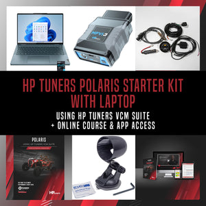 Polaris using HP Tuners Starter Kit with Laptop