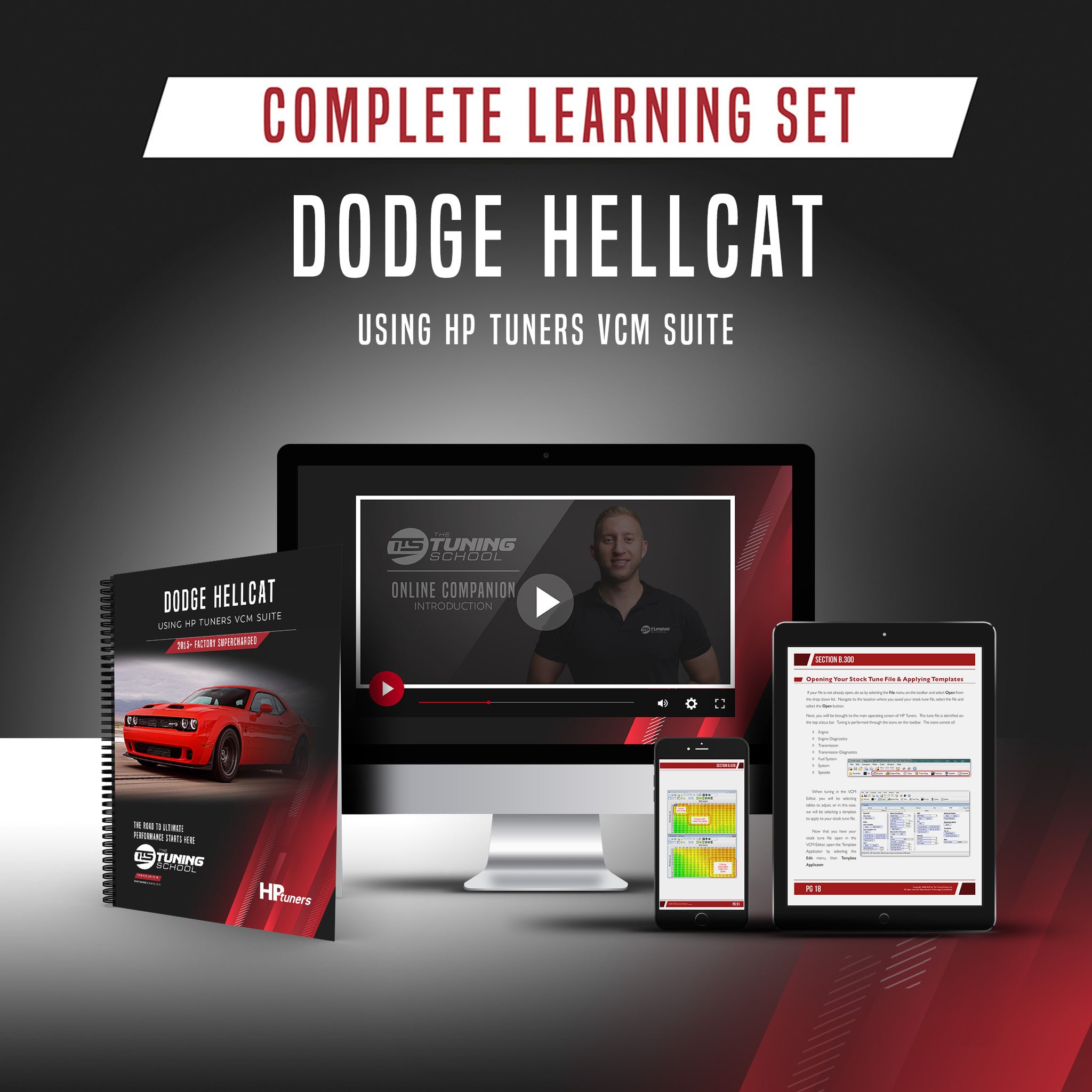 Dodge Hellcat Complete Learning Set