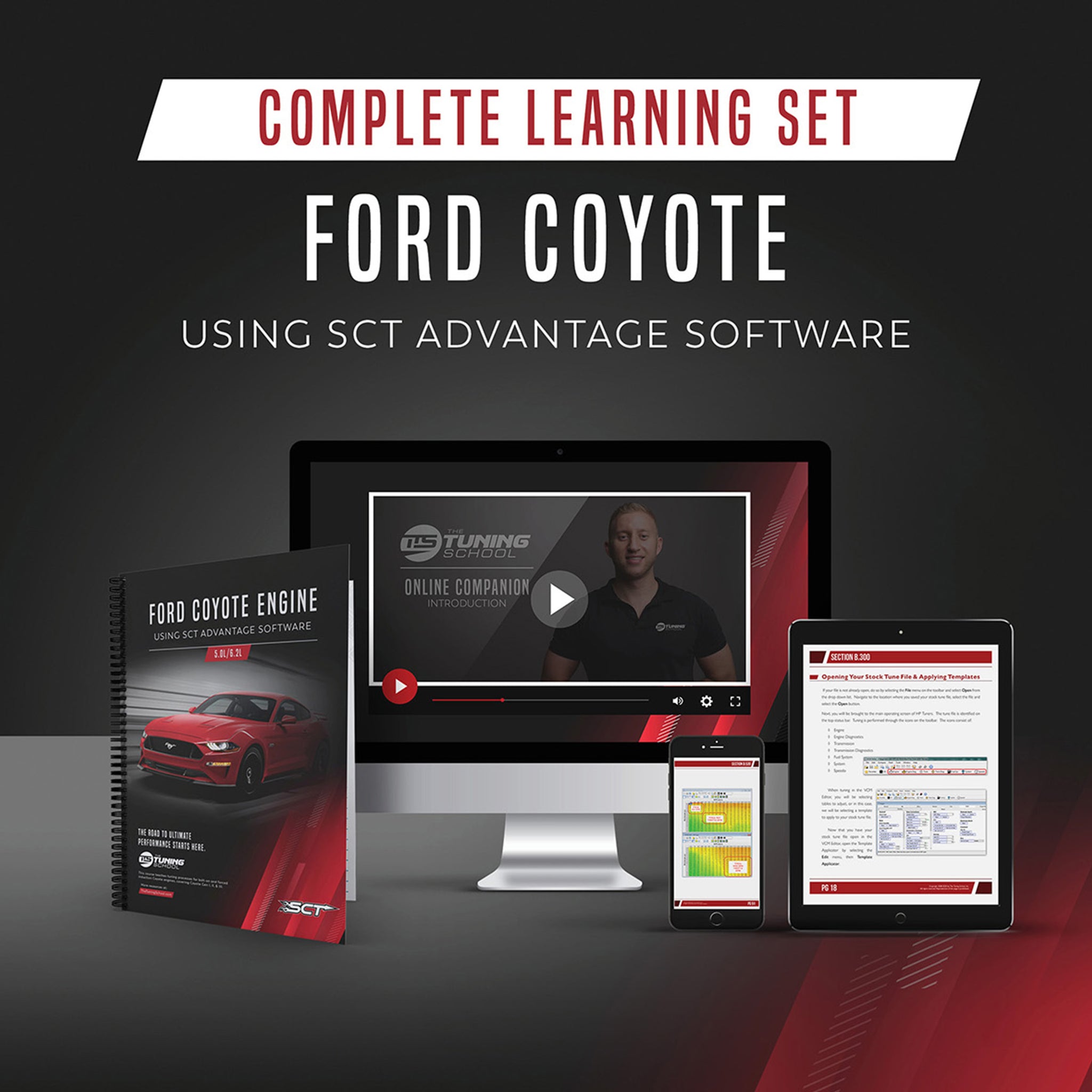 Ford Coyote SCT Complete Learning Set